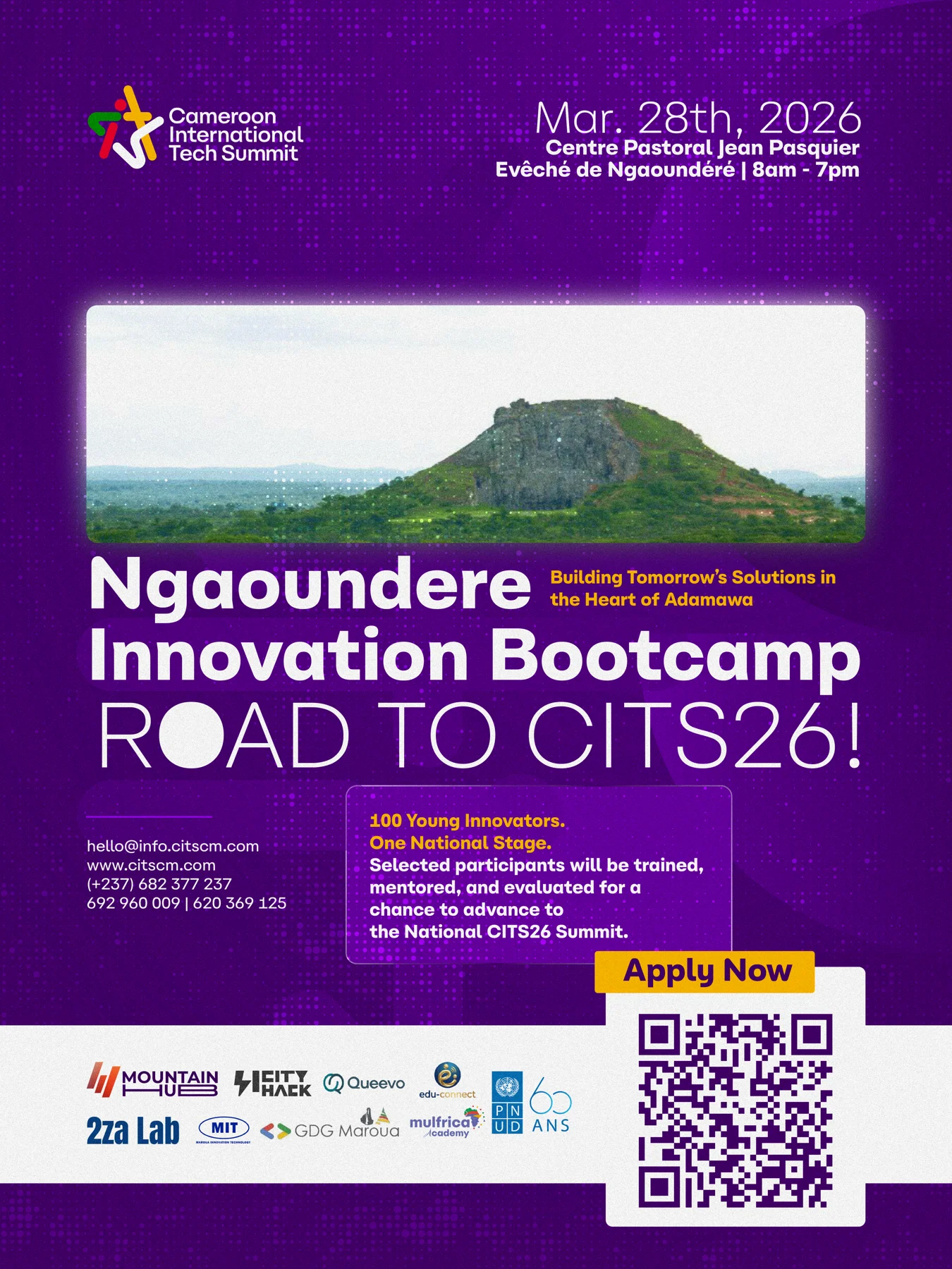 CITS Ngaoundere Innovation Bootcamp announcement